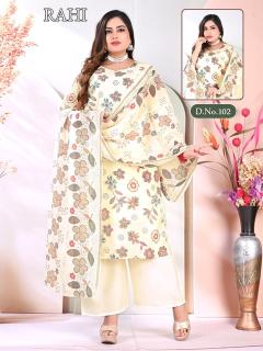 Desi kudi rahi 3pcs uttam vastra kurti wholesale